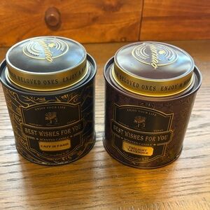 Scented Candle Set - Cafe in Paris & Twilight Lavender
